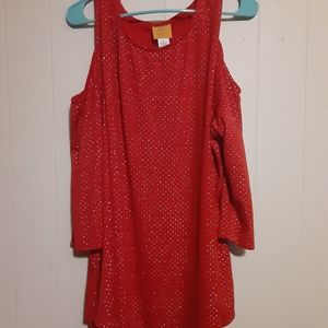 Ruby Road Plus Size Open Shoulder Top